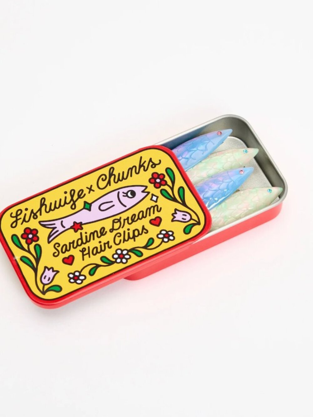 Fishwife x Chunks Sardine Shape Dream Allie Hair Clips